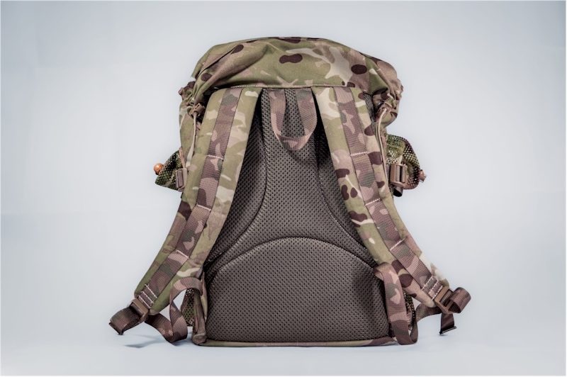 Back view of the KDS 30 showing the spacer mesh back